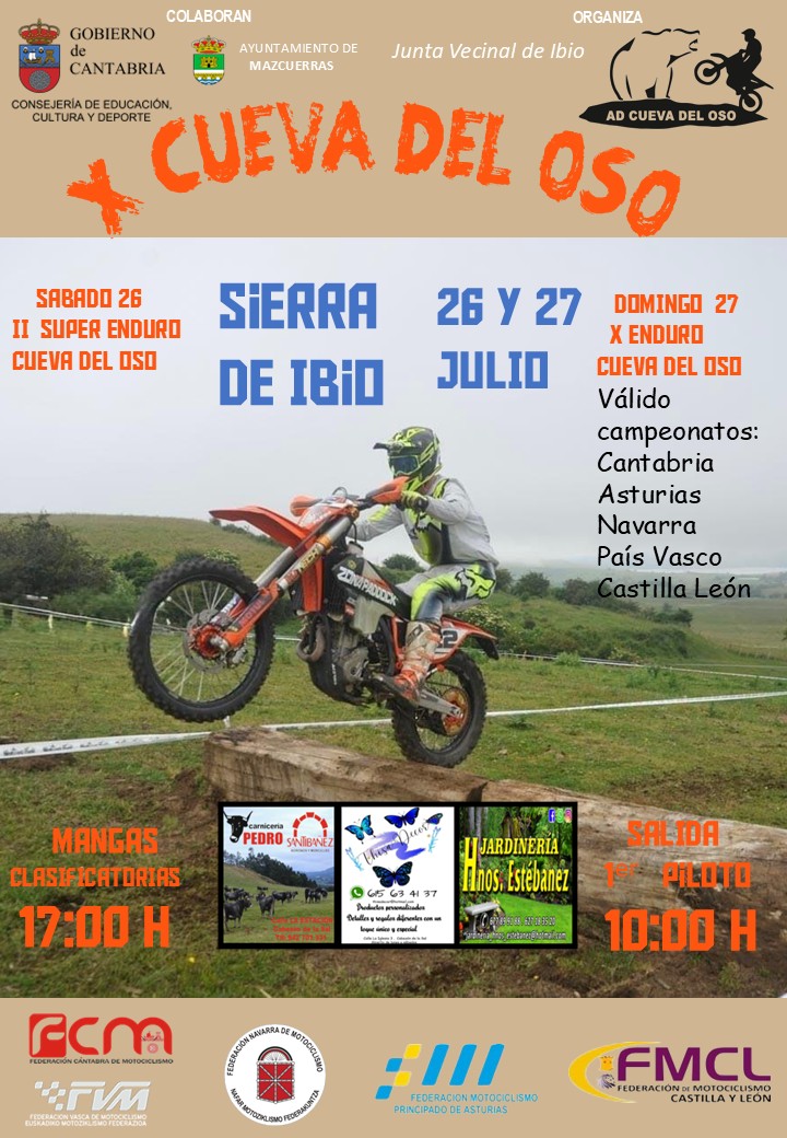 X ENDURO CUEVA DEL OSO
