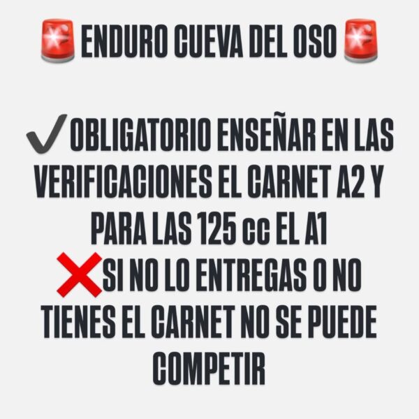 ENDURO CUEVA DEL OSO