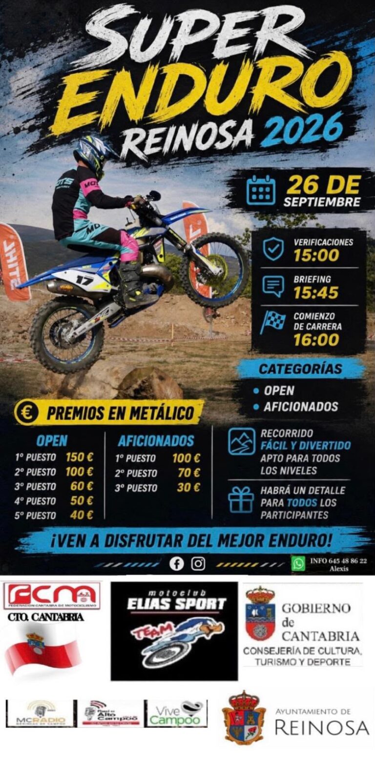 SUPER ENDURO DE REINOSA