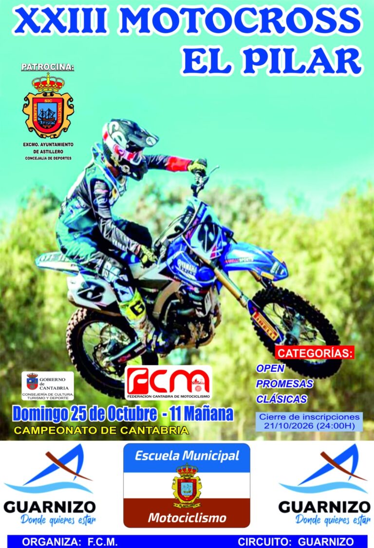 EL MX DEL PILAR SE CELEBRARA EL 25 DE OCTUBRE
